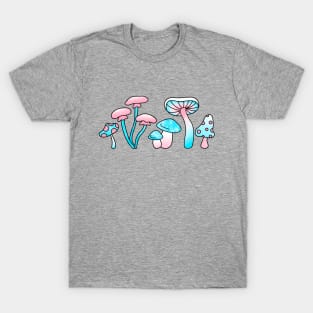 Trans pride flag mushrooms T-Shirt